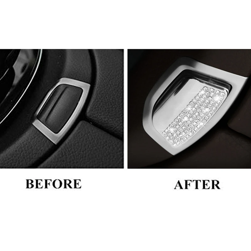 Хрустальная консоль подлокотник крышка переключателя накладка подходит для Benz E