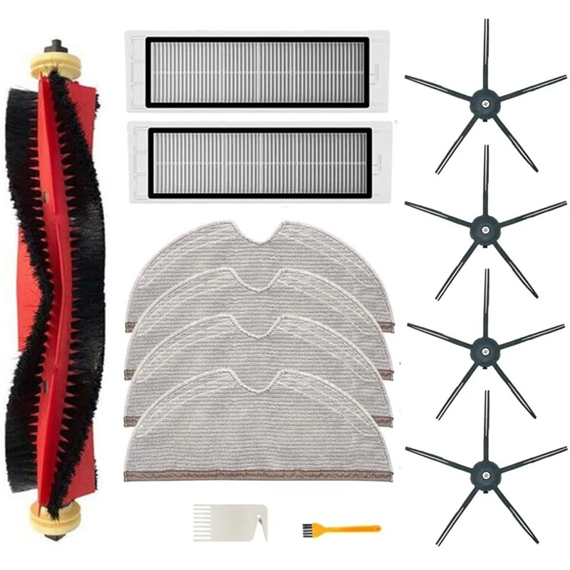 

13Pcs Replacement Parts for Xiaomi Roborock S6 S60 S65 S5 MAX S6 MAXV S6 Pure Vacuum Cleaner Accessories Brushes Filters