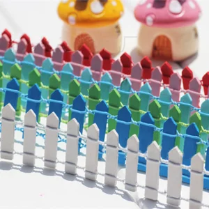 Миниатюрные маленькие фотообои 100*3 см, сделай сам, сказочные садовые микро-ворота для кукольного домика, декоративное украшение, цвета: белыйкрасныйсинийзеленыйдерево