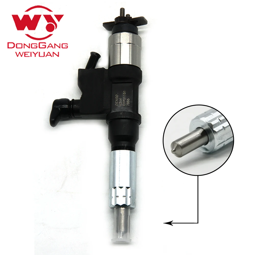 

WEIYUAN genuine Common rail 095000-6364 For 4HK1 / 6HK1 Fuel injector System