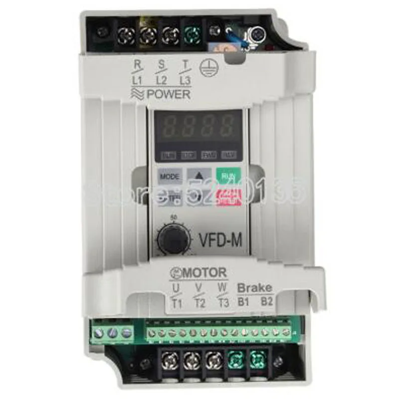 

New original Delta VFD-M series ultra low noise mini VFD007M21A 0.75kw 220V / VFD007M43B 0.75KW 380V inverter