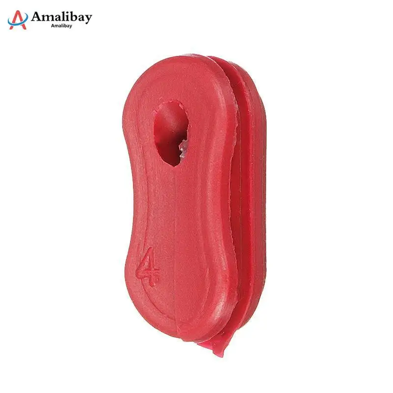Line Hole Silicone Cap Rubber Plug for Xiaomi Mijia M365 4Pcs Case Cover Replacement Parts Electric Scooter Accessories | Спорт и