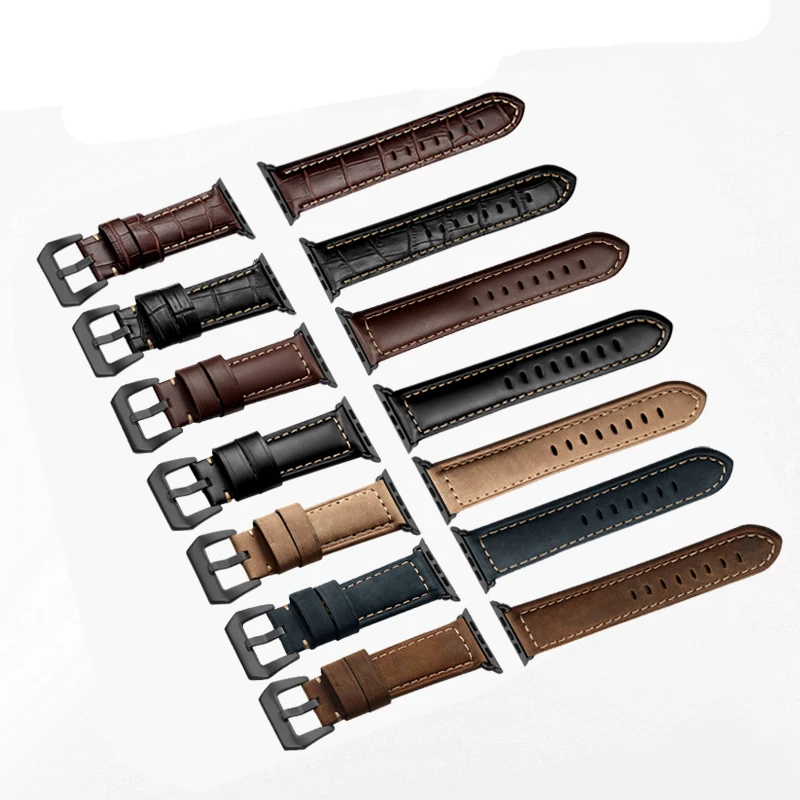 Ремешок для часов Apple браслет из натуральной кожи аксессуары ремешок 38 мм 42 серия