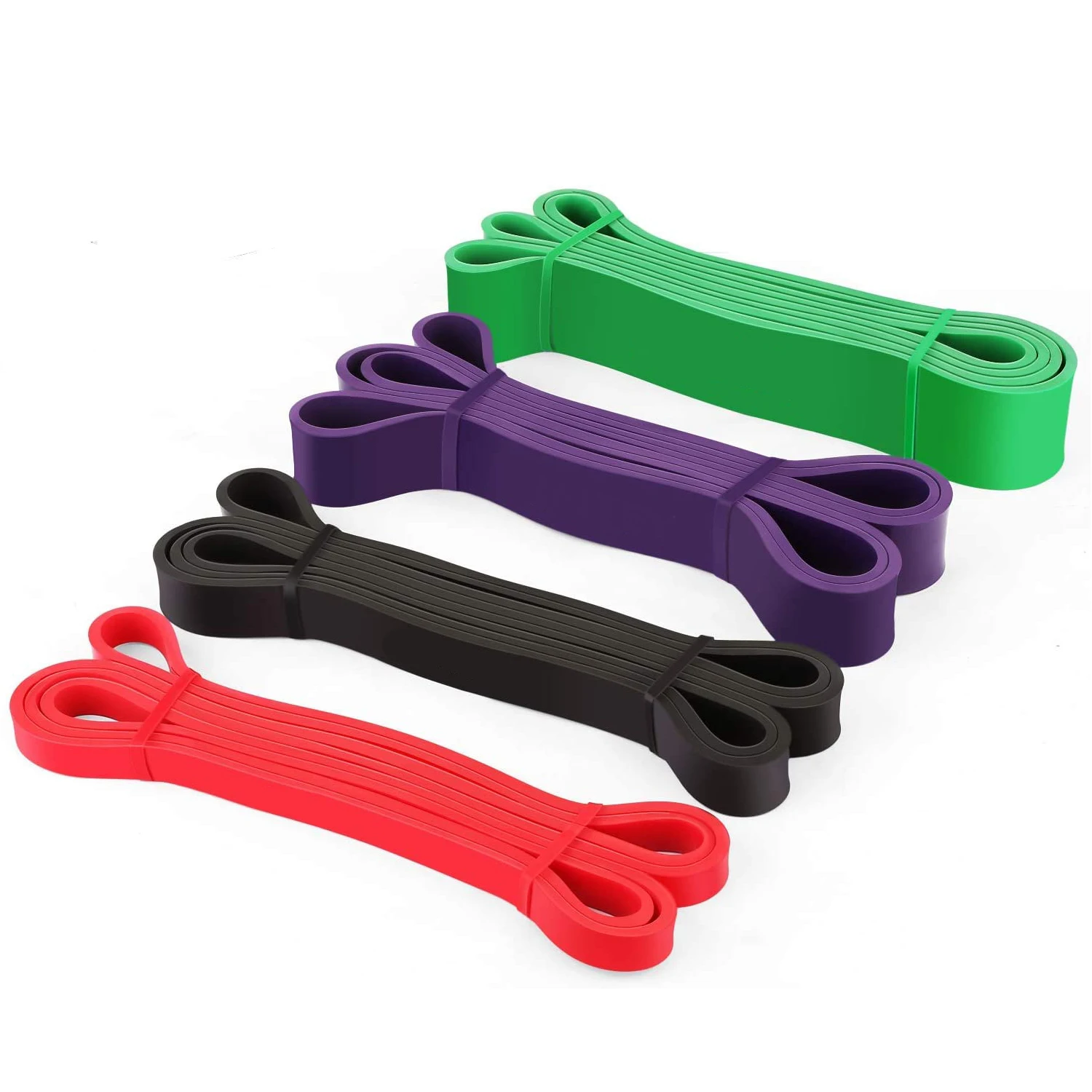 

Resistance Band Exercise Elastic Band Workout Rubber Loop Strength Pilates Fitness Equipment Training Expander Unisex
