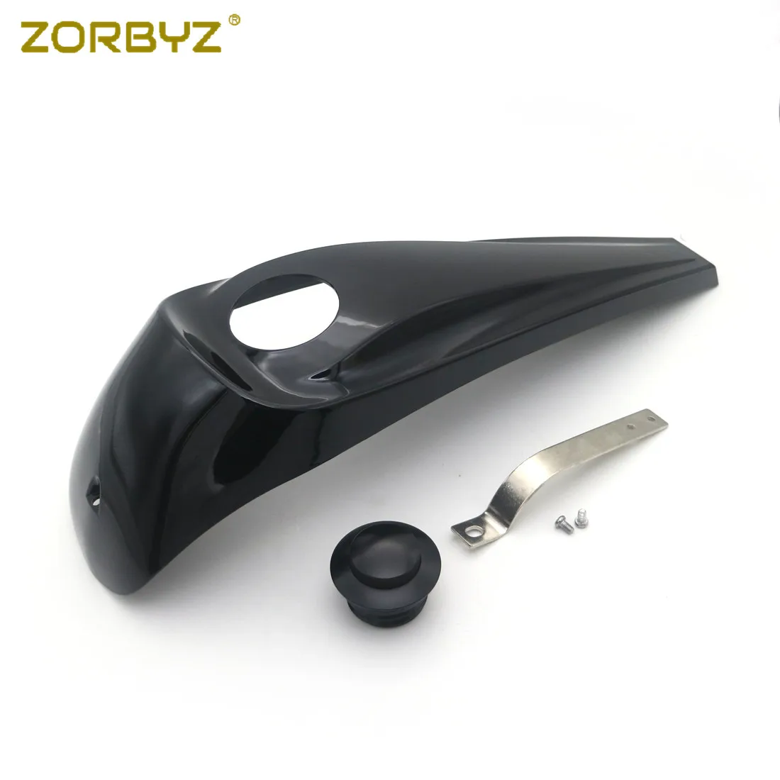 ZORBYZ топливный бак гладкая приборная консоль крышка с бензобаком Крышка для Harley