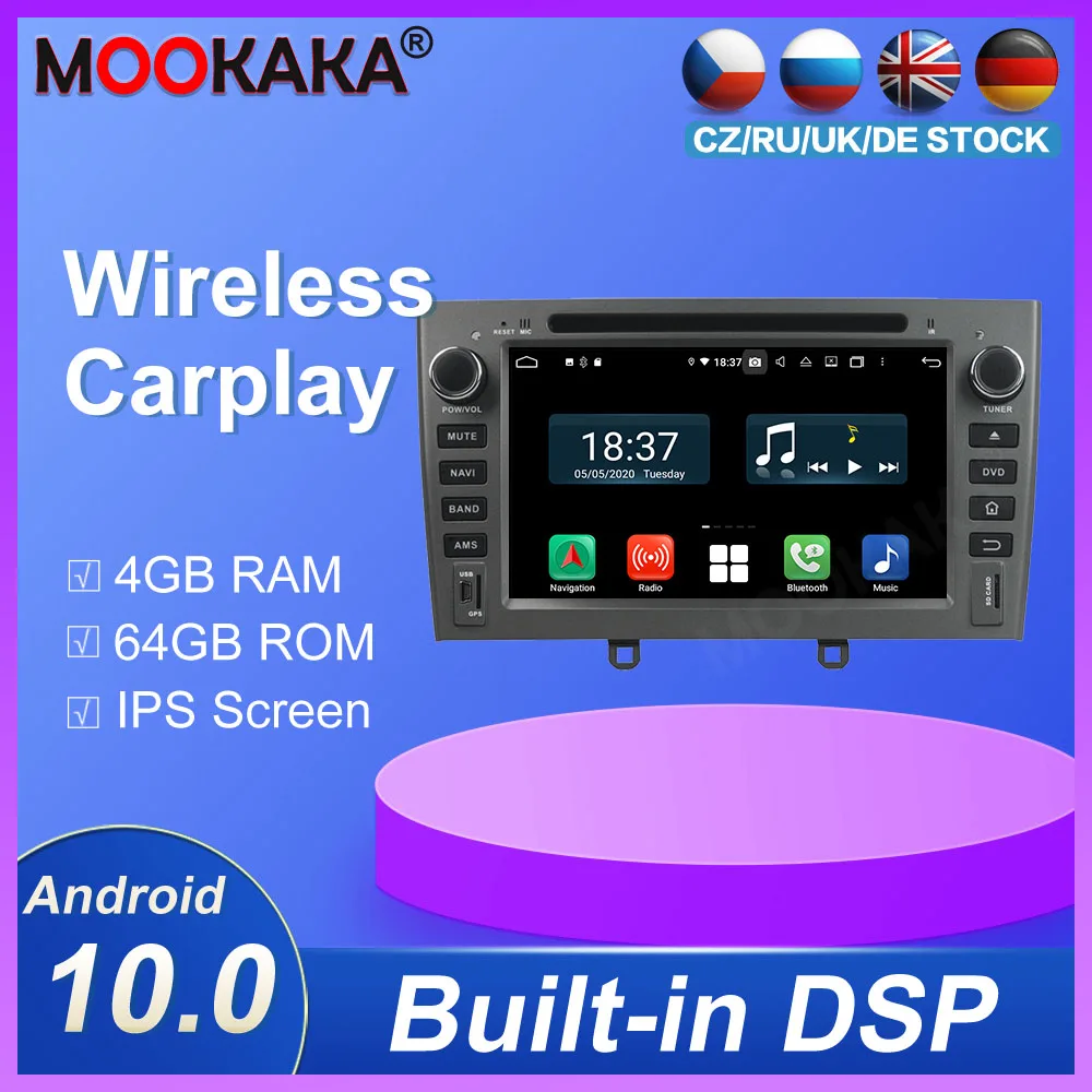 Android10.0 System Car Ultimedia DVD Player For Peugeot 408 2007-2010 GPS Navigation Auto Audio Radio Stereo Head Unit 64gb Dsp Android10.0 System Car Ultimedia DVD Player For Peugeot 408 2007-2010 GPS Navigation Auto Audio Radio Stereo Head Unit 64gb Dsp