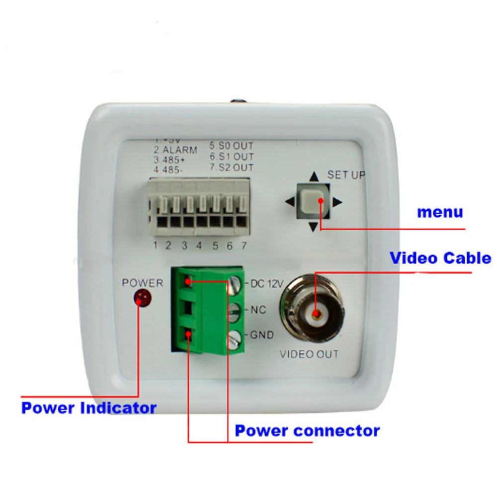 Камера видеонаблюдения YUNSYE SDI с ручным зумом объектив 2 8 12 мм Мп широкоугольная