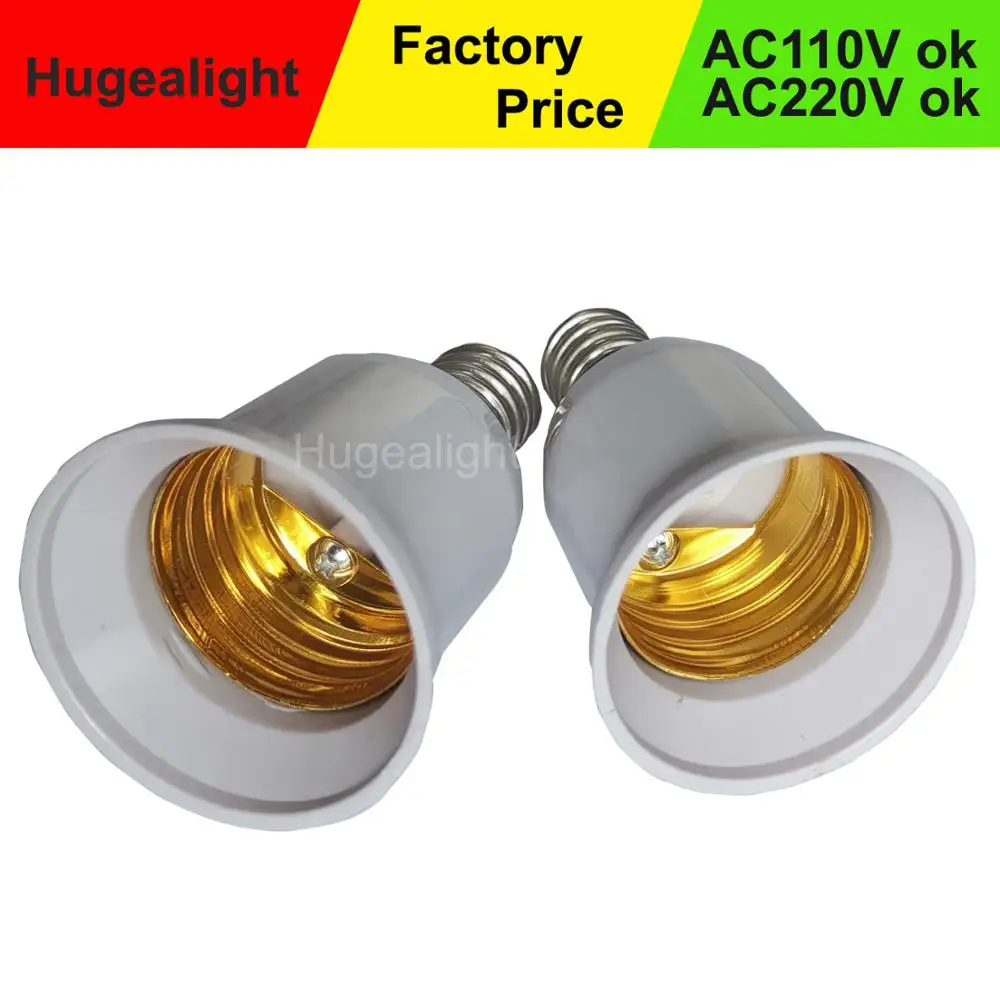 

20 шт./лот Акция E14 на E27 огнестойкий материал держатель лампы с винтовой розеткой удлиняющее основание адаптер для светодиодной лампы конвертер 2020