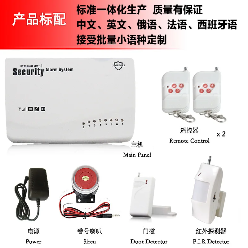 GSM карта Противоугонная сигнализация домашняя и коммерческая беспроводная