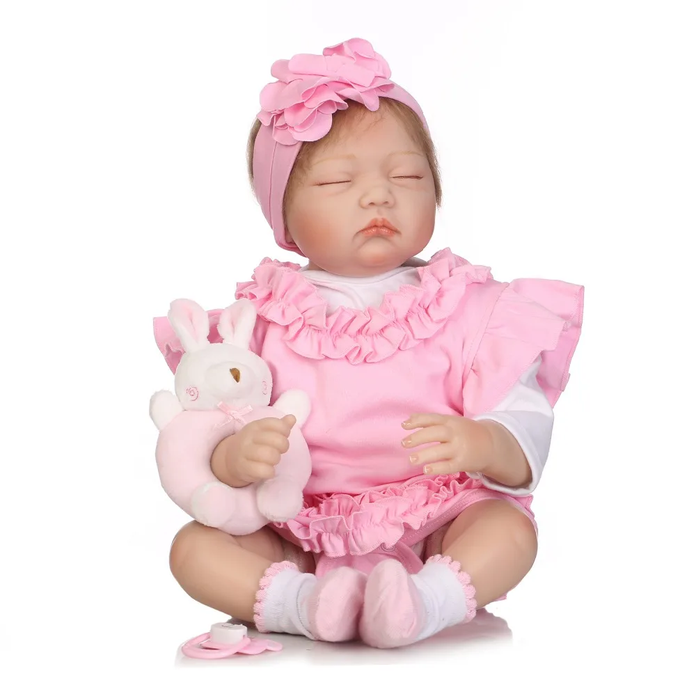 Силиконовые куклы Reborn Boneca Realista модные детские для принцессы подарок на день