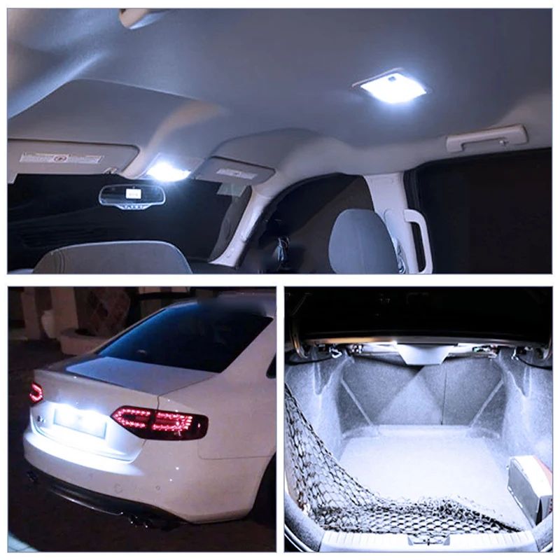 

Bulb Car LED Tail Lights Canbus DC 12V Interior License Light Reading Light