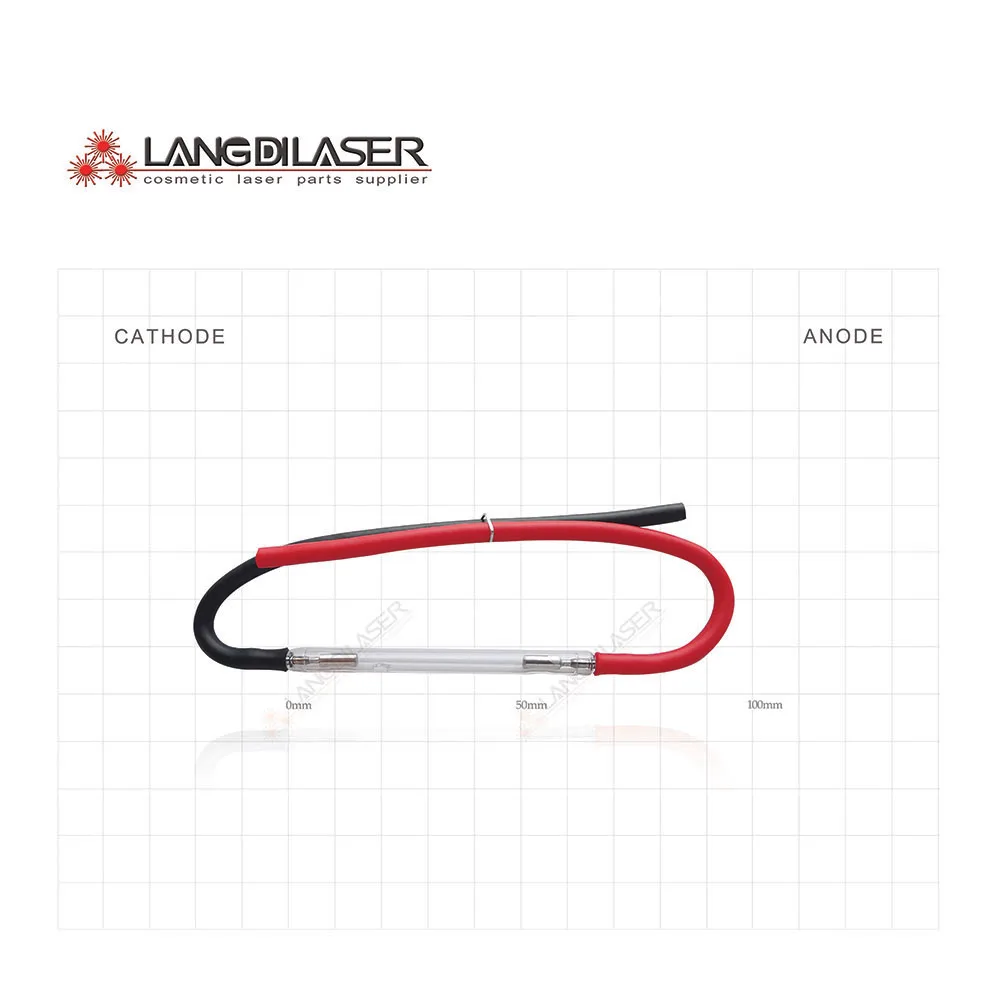 Ксеноновая лампа вспышка для лазерной системы/Размер: 5*35 * 65F миниатюрного