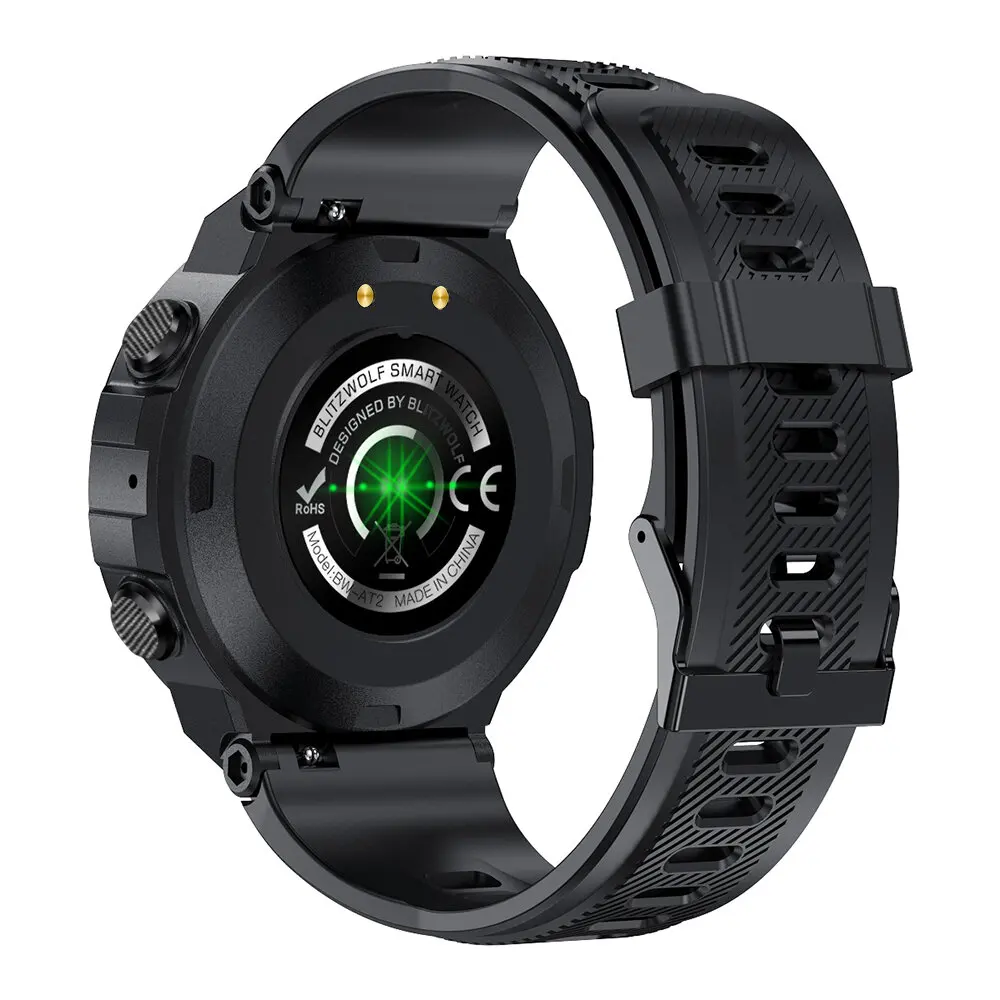 

24h Heart Rate Monitor Blood Pressure Oxygen Measure Wristband Custom Watch Faces Fun Sport Style 400mAh Battery Smart Watch