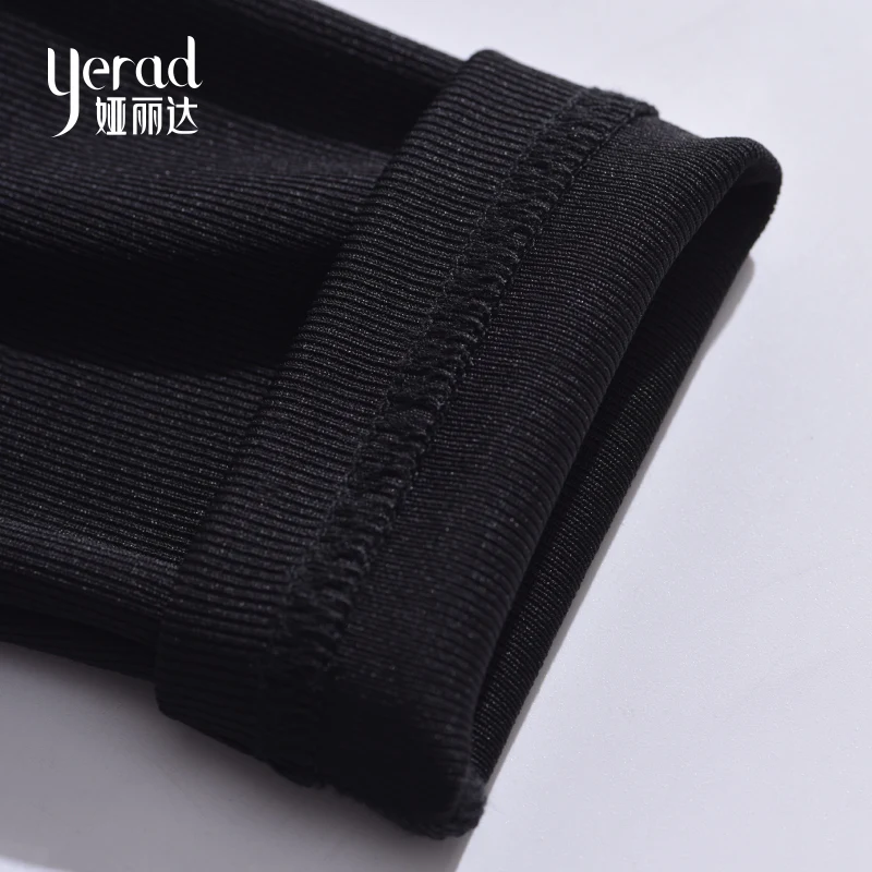 YERAD 2019 Осенняя новая рубашка с длинным рукавом Женская однотонная тонкая