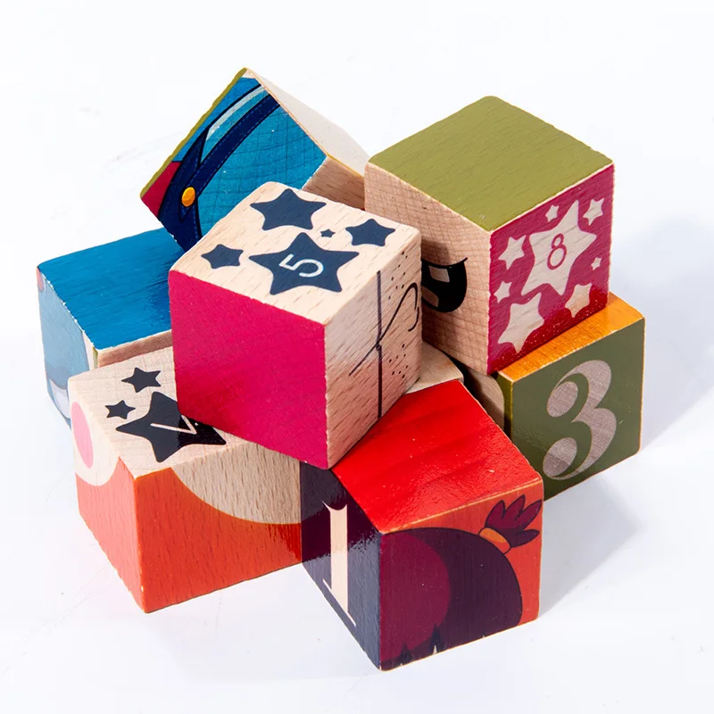 Детский пазл магический куб строительные блоки гироскоп набор строительных