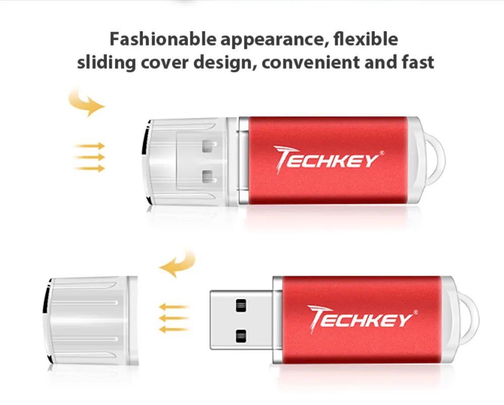 Techkey usb falsh drive 16 ГБ 32 ГБ 8 ГБ 4 ГБ флешка usb2.0 memory stick реальная емкость usb pen drive флешка usb cle