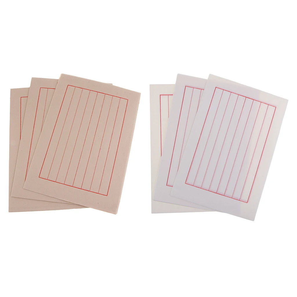 40 листов традиционной китайской каллиграфии Kanji небольшой рисовый шрифт бумага