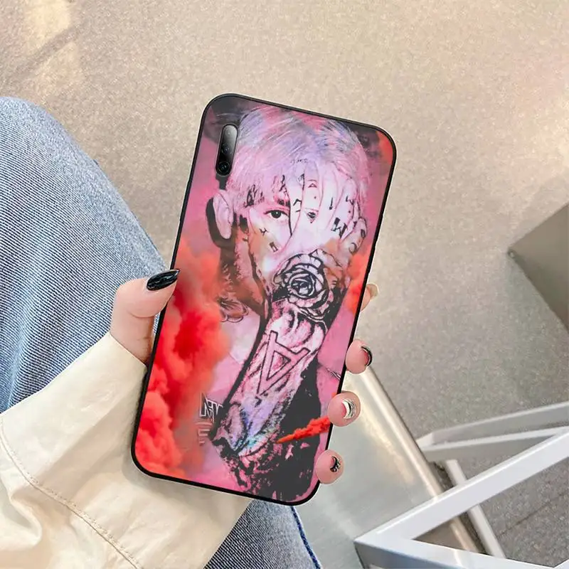 

Lil Peep Hellboy Love Silicone Phone Case For honor 7apro 8 9 10 20 8c 7c x lite play pro hrt-lxit ru Cover Fundas Coque
