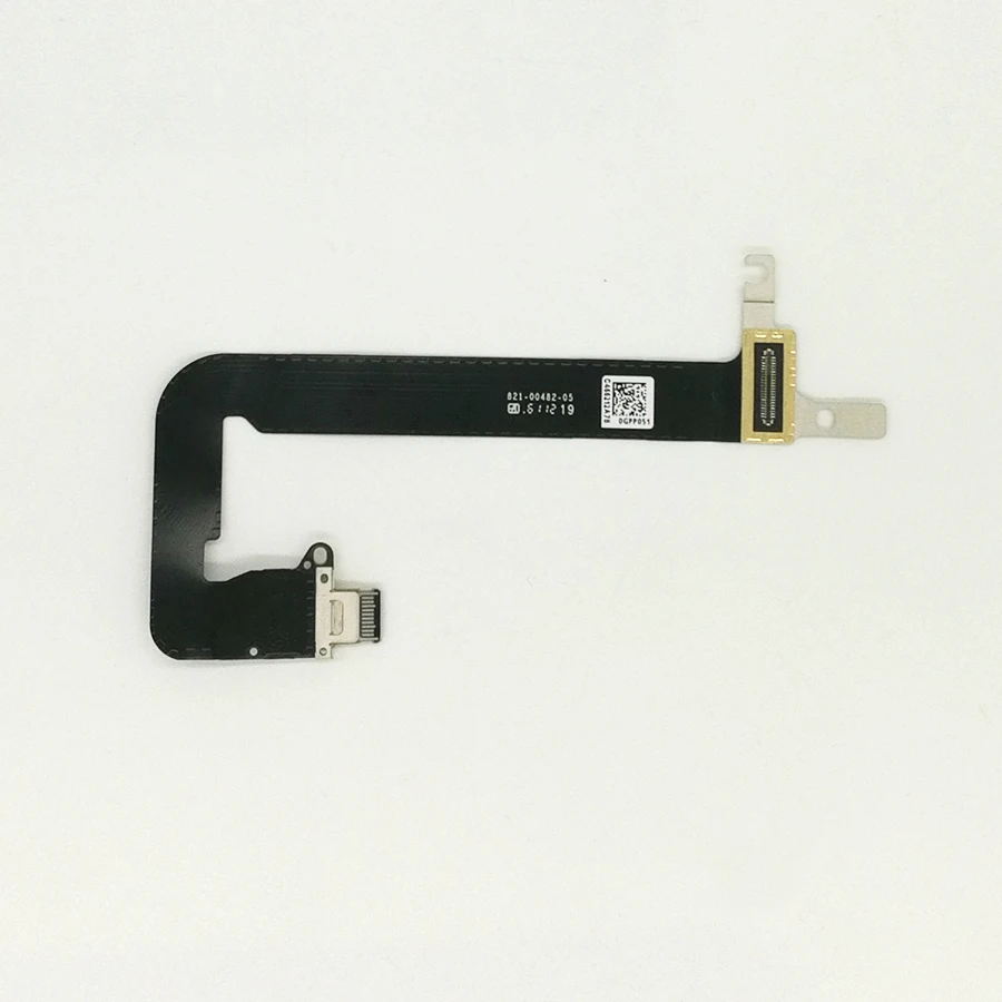 Тестирование USB C разъем 821 00482 A 00828 для Macbook 12 &quotA1534 DC Мощность плата Flex кабель 2016