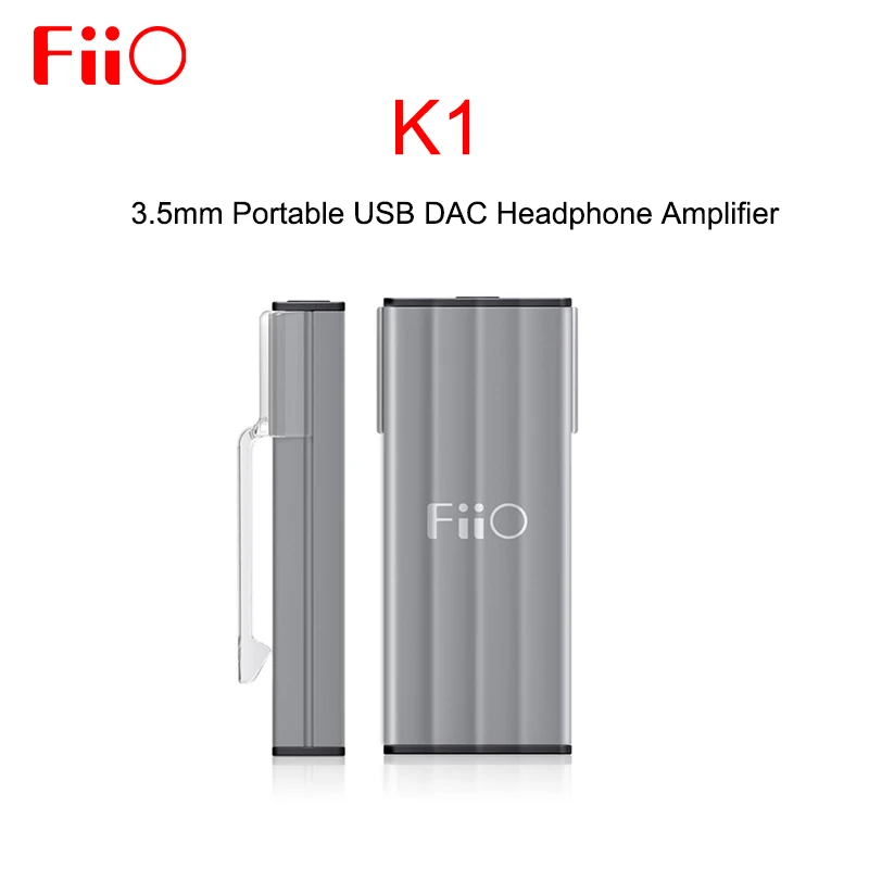 Портативный USB DAC усилитель для наушников Fiio K1 не требует зарядки выход 3 5 мм