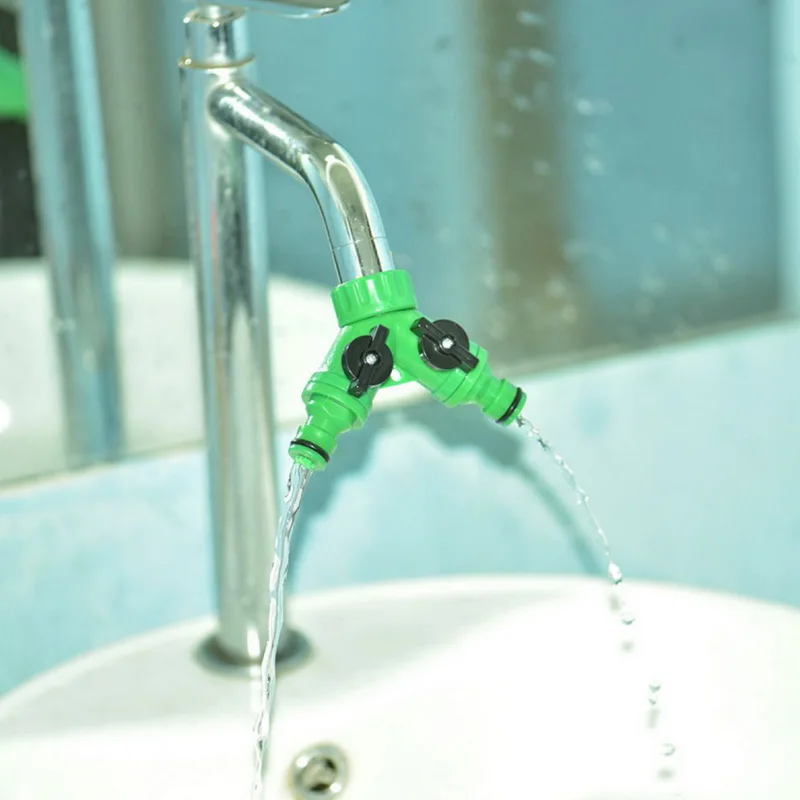 1 шт. пластиковые капельные орошения тройник трубы шаровые краны автоматический