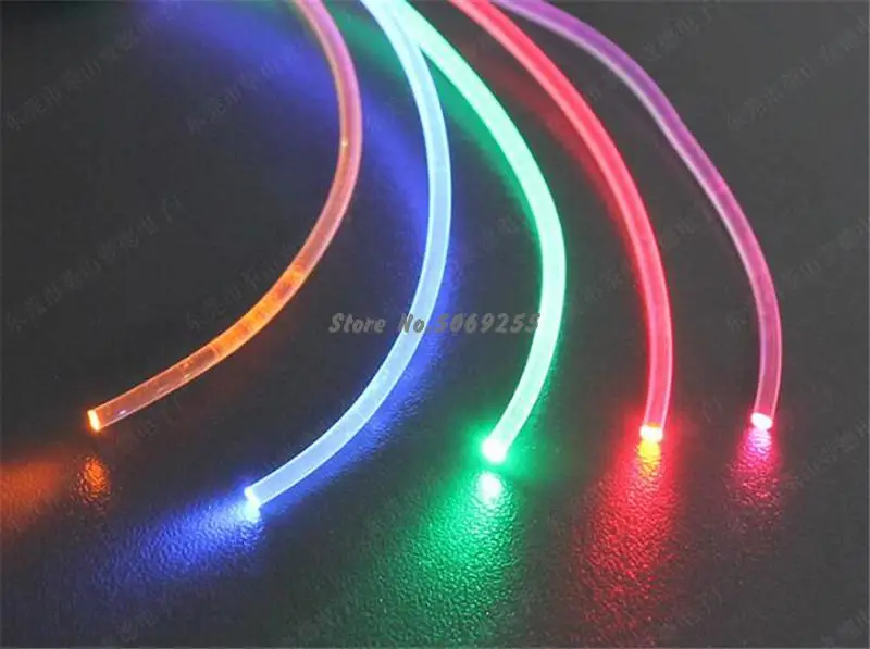 

50cm 2mm Bow Sight Replacement Pins Compound Bow Archery Accessories Red Yellow Green Slingshot Hunting Fiber Fiber Optic