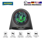 Автомобильный Инклинометр AUTOOL X94, цифровой Клинометр 4x4, GPS, для внедорожника, автоматический шаг, угол наклона, умный дисплей наклона