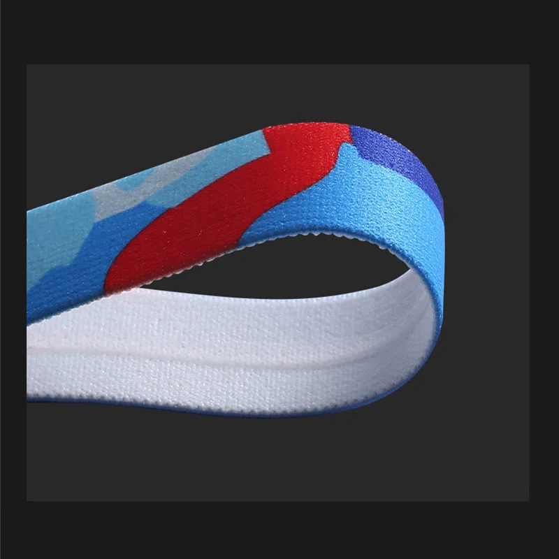 Спортивные резинки Sweatband абсорбент лента для волос для йоги Бег на открытом воздухе Фитнес крутая бандана анти пот лента для волос головная повязка с принтом
