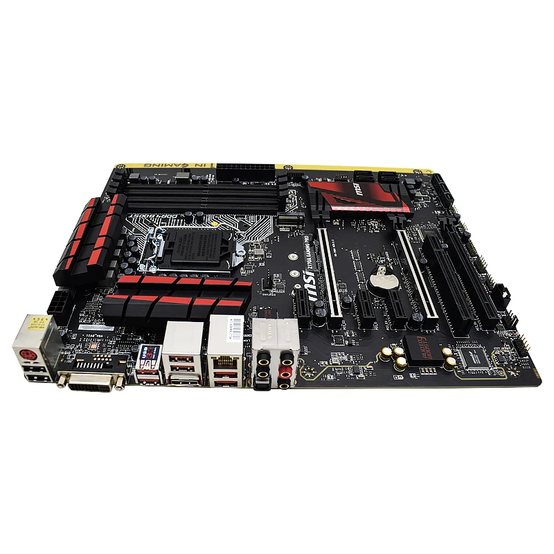 

MSI Z170A GAMING PRO motherboard LAG 1151 Z170 i7 i5 i3 3600(OC)MHz PCI-E 3.0 M.2 DDR4 0 Original Used motherboard set