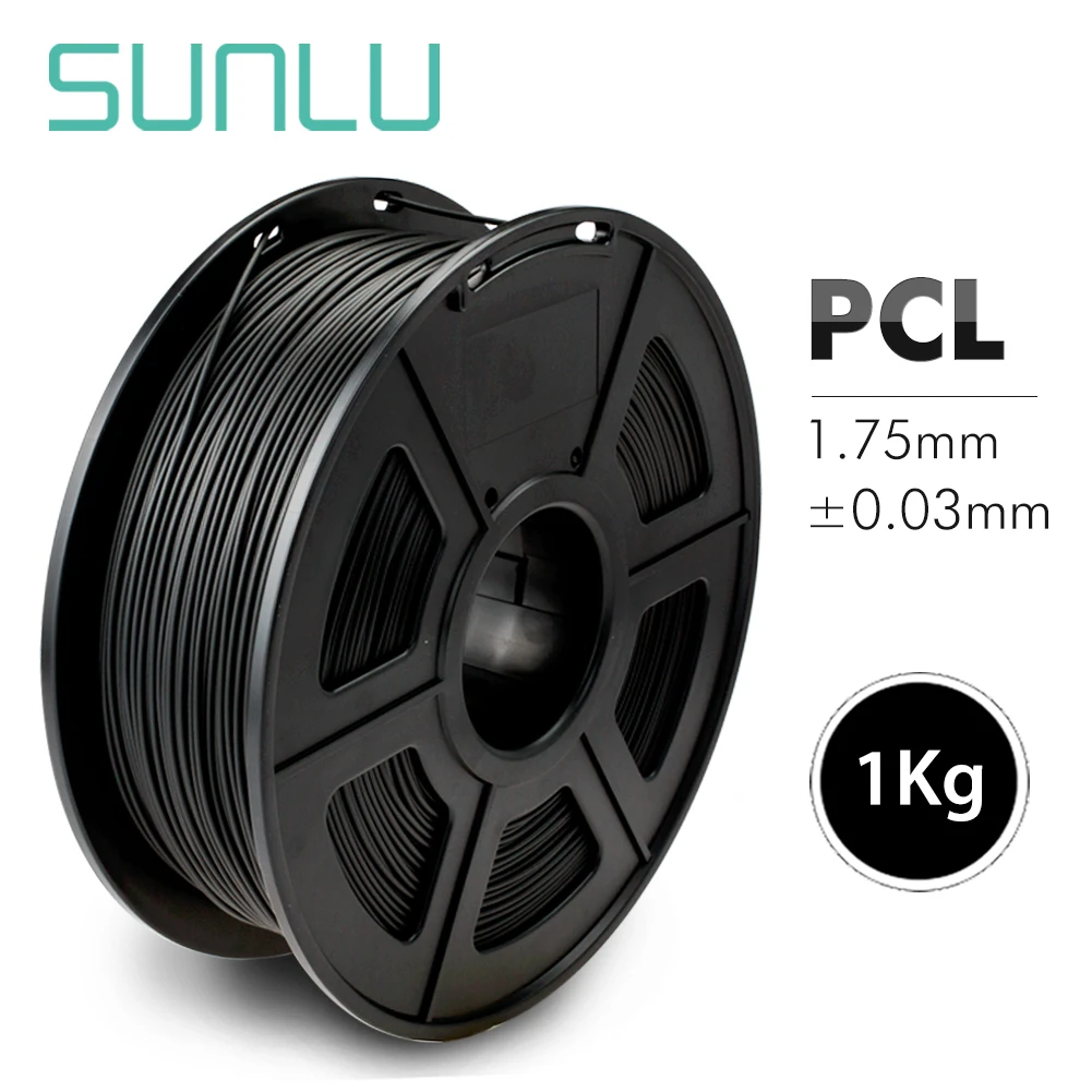 Нить для 3D-принтера SUNLU PCL 1 75 мм кг катушка нетоксичные ручки 3d-печати низкая