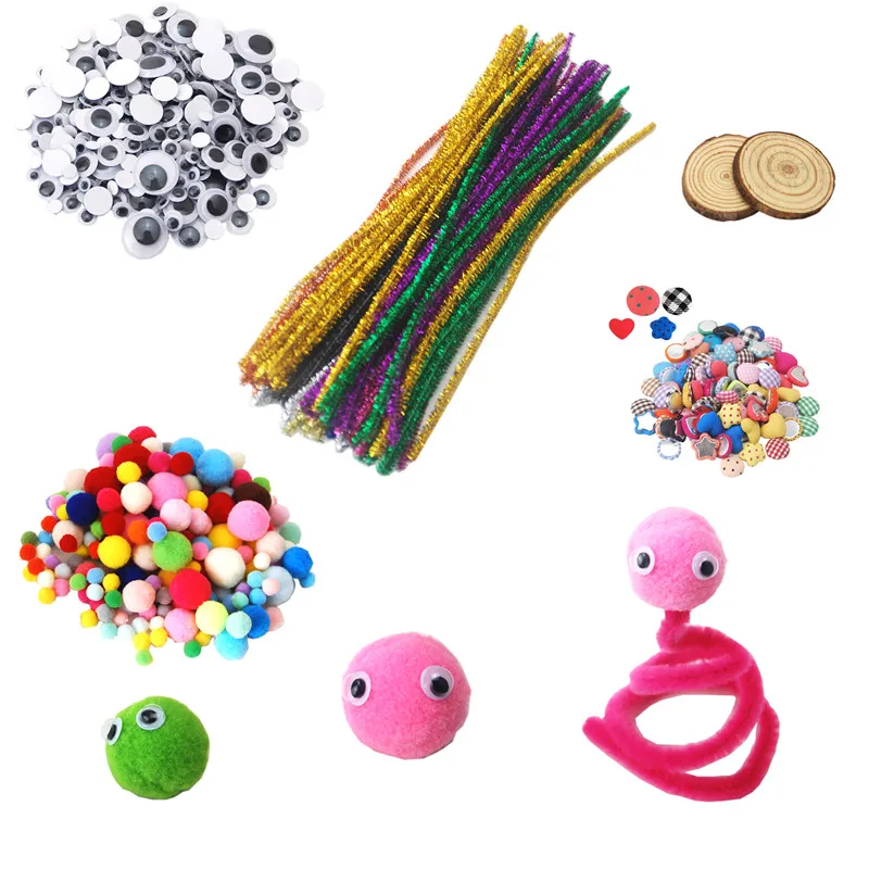 Детские радужные поделки ручной работы художественное ремесло креативные