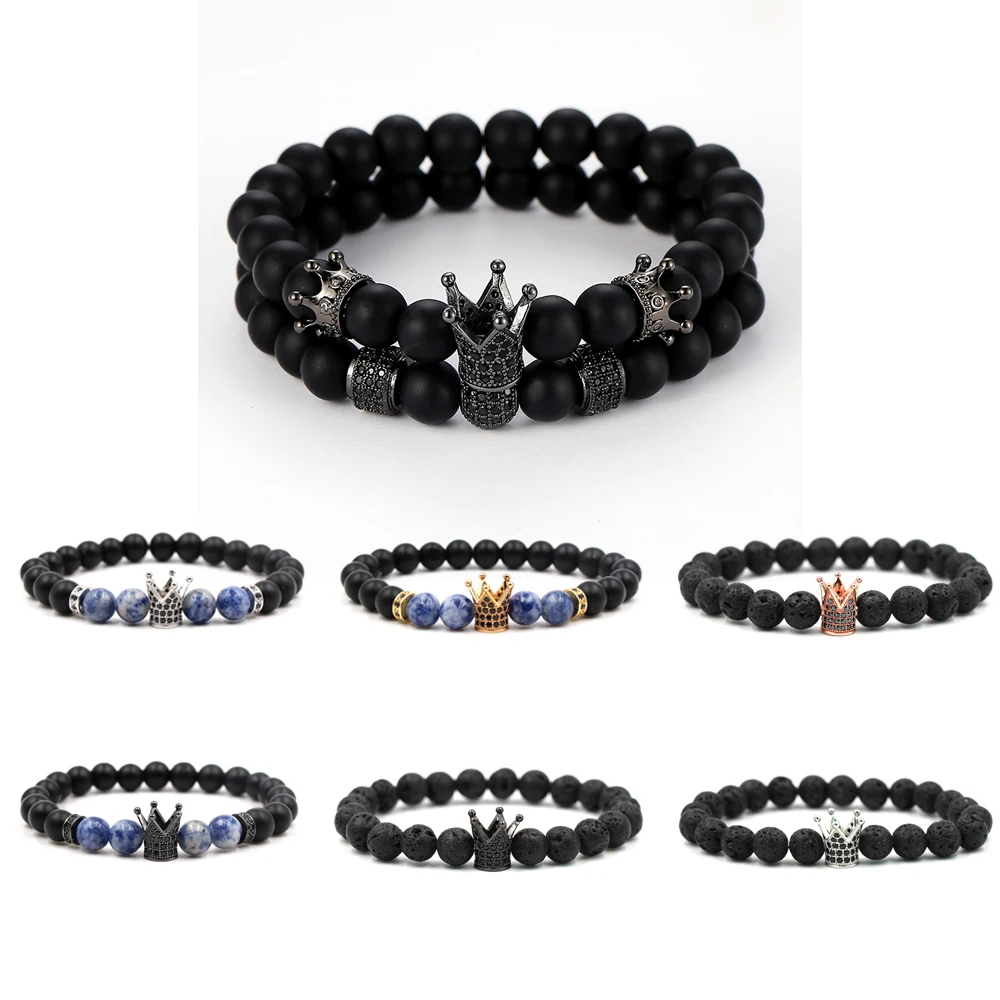 Браслеты из натурального камня высококачественные ювелирные изделия аксессуары