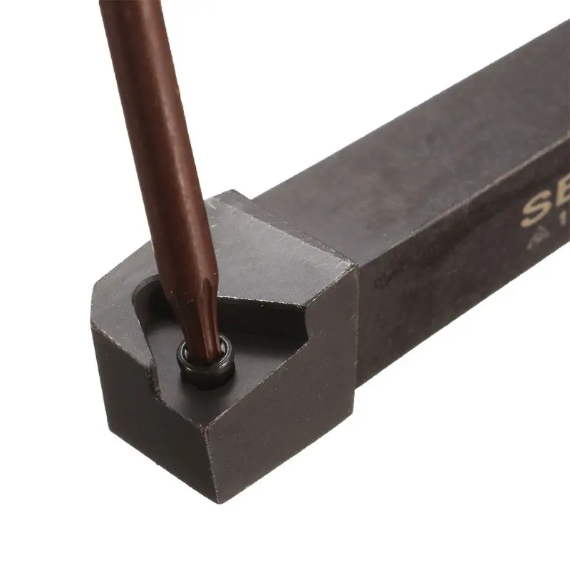 

1pc SER1010H11 Lathe Turning Tool Holder Boring Bar + 1pc 11ER AG60 Carbide Insert Blade + 1pc Wrench