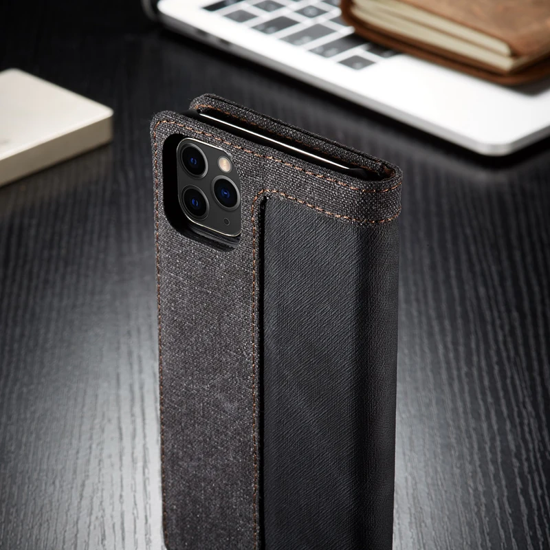 Роскошный кожаный чехол-книжка с отделением для карт для Iphone 11 X SE 6S 7 8 Plus, чехол-подставка для Iphone 11 Pro XS Max XR