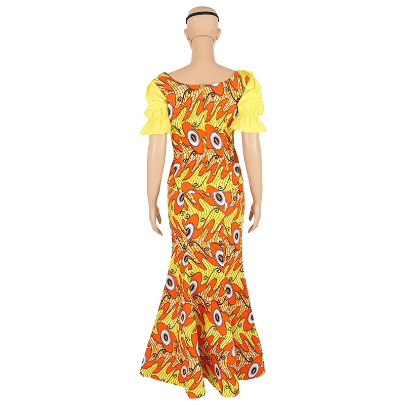 Свадебное платье 2018 летние традиционные африканские платья для женщин o образная