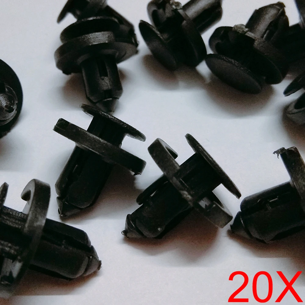 

20x Pcs High Quality Bumper clips auto Push-Type Retainer A20349 For Nissan GT-R Maxima Sentra Versa 01553-09611 B04 fasteners