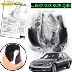 Комплект литой Брызговики для Infiniti V36 G25 G35 G37 Q40 2007 - 2015 брызговики крыло брызговиков 2010 2012 2013 2014