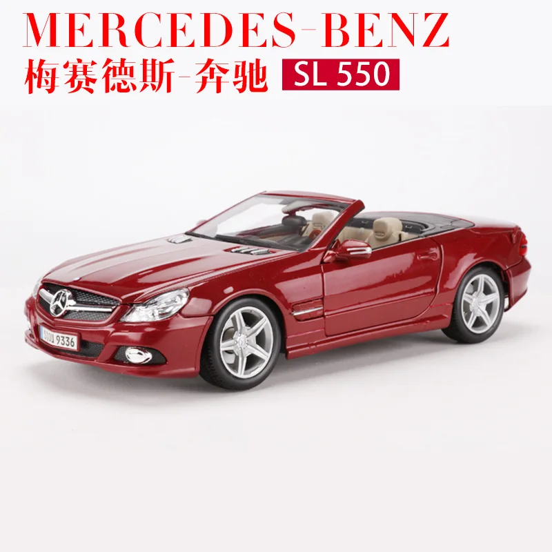 1:18 Высокая моделирования бен SL550 сплава Модель автомобиля игрушка для детей Подарки