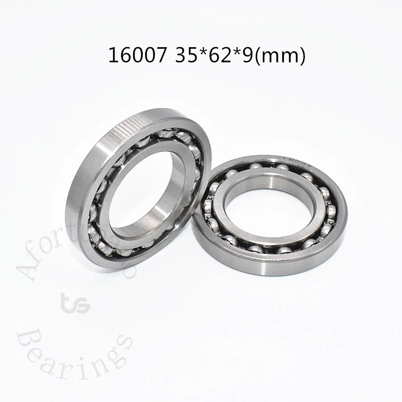 16007 35*62*9mm 1Piece free shippping bearing 16007 16007 chrome steel deep groove bearing