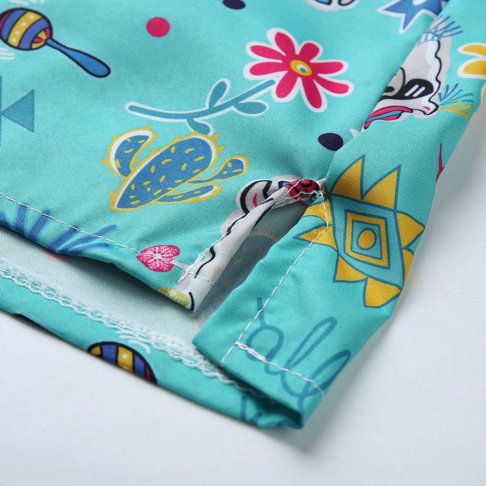 Больница работник Голубые ботинки для женщин принт с животными V-образным