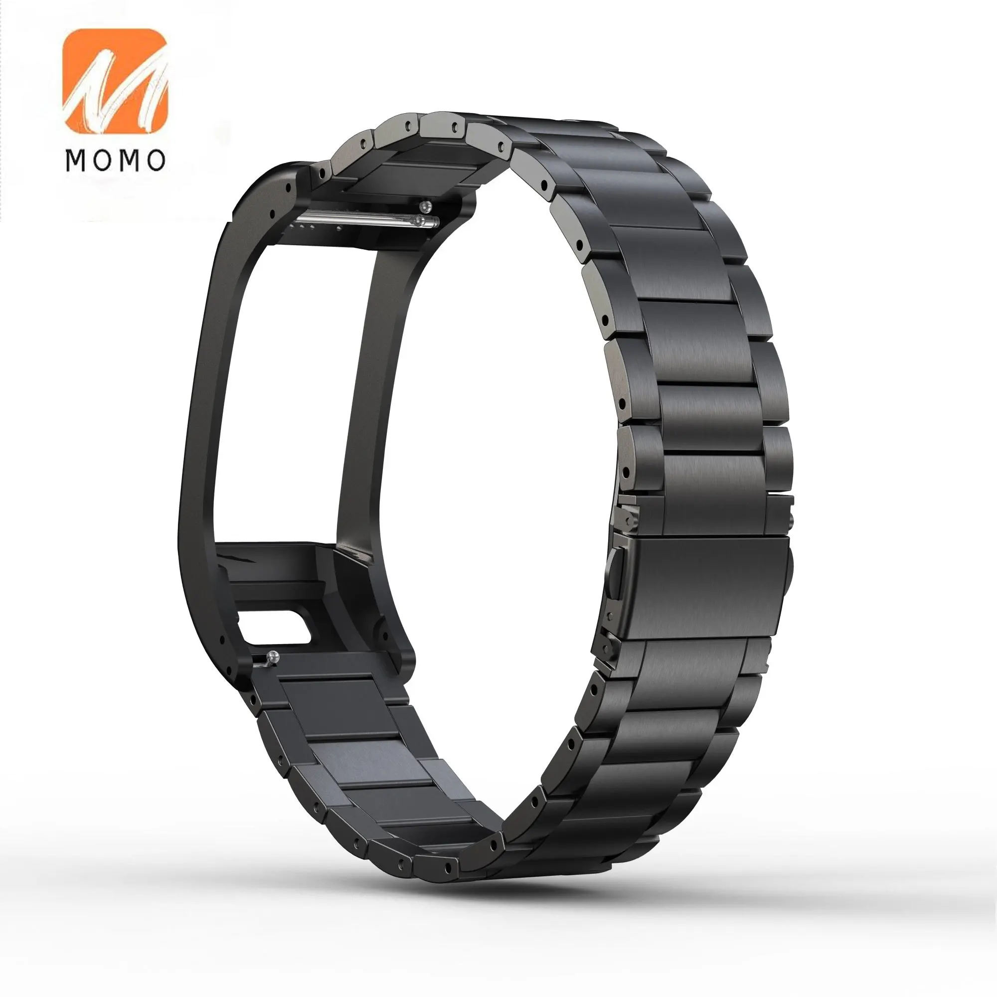 

Уникальный Высококачественный аксессуар, Сменные Металлические ремешки из нержавеющей стали для часов Garmin Vivosmart HR +