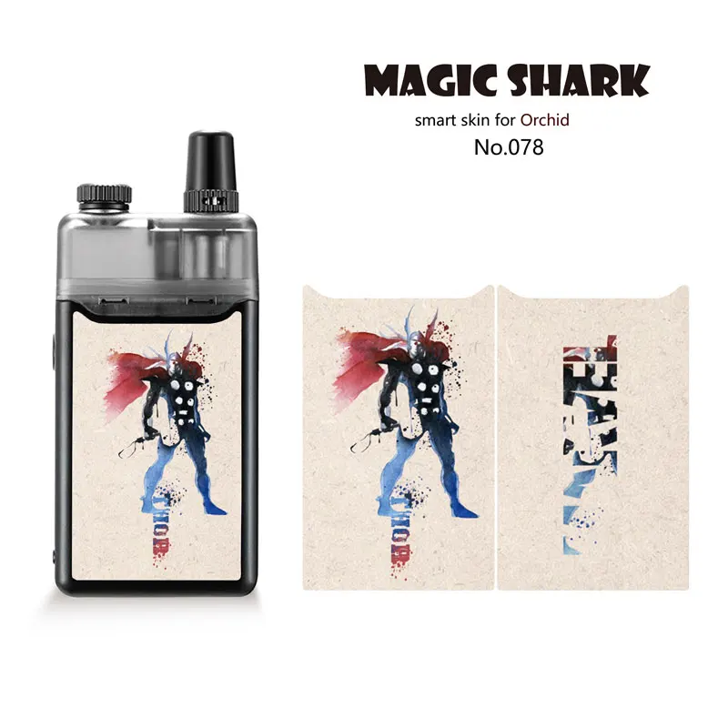 Футляр для вейпа Magic Shark Marvel DC Капитан Америка Человек-паук Супермен Мстители ПВХ