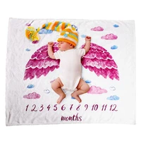 soft infant baby milestone photo props background blankets play mats backdrop cloth calendar photo accessories nordic