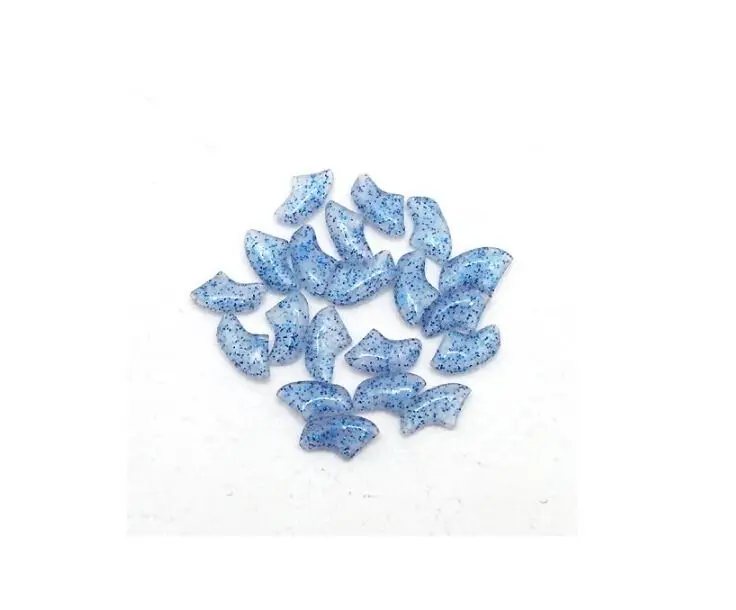 crystal Blue Милые 20 шт Силиконовые Мягкие кошачьи колпачки для ногтей Чехлы для кошачьих ногтей Колпачки для лап клея для защиты животных - Цвет: crystal Blue