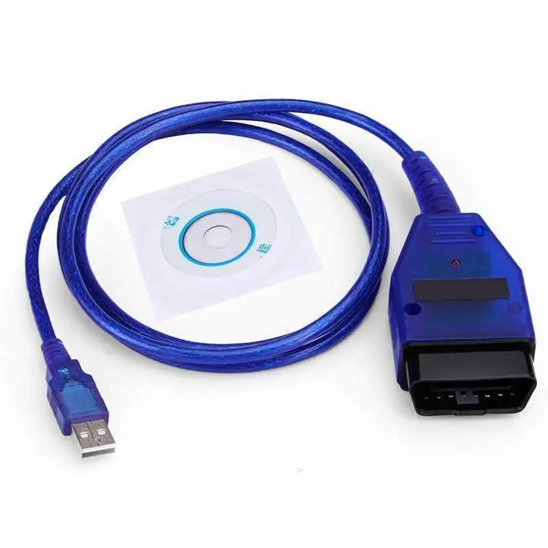 

Hot Sell VAG-COM 409 VAG409 OBD2 USB KKL COM 409.1 Diagnostic Cable Scanner Interface for V//W For Au/di For Se//at For Sko//da