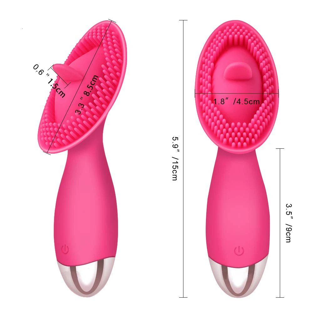 10 Speed Tongue Licking Vibrators Oral Sex Toys For Women G-Spot Clitoris Nipple Massager Female Masturbators Stimulator SexShop | Красота и