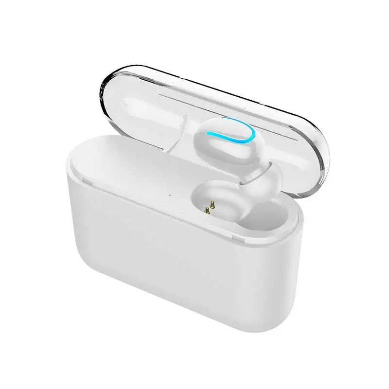 Singel Earphone 2 RovtopTrue Bluetooth 5,0 наушники HBQ TWS беспроводные головные уборы спортивные Handsfree наушники 3D стерео игровая гарнитура с микрофоном зарядки - Цвет: Singel Earphone 2