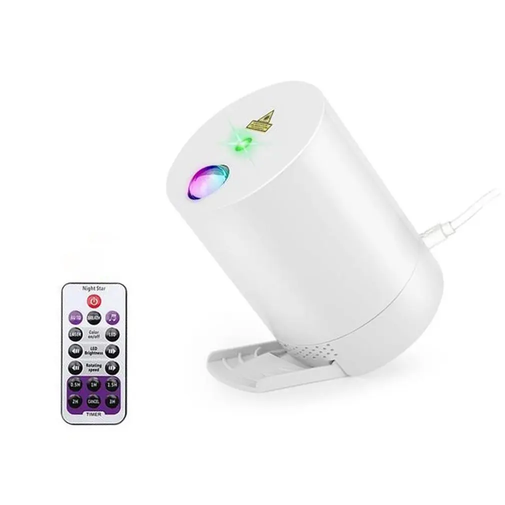 

Ночник с проектором звездного неба, светодиодсветодиодный лампа с водной волной, вращающийся музыкальный прикроватный беспроводной свети...