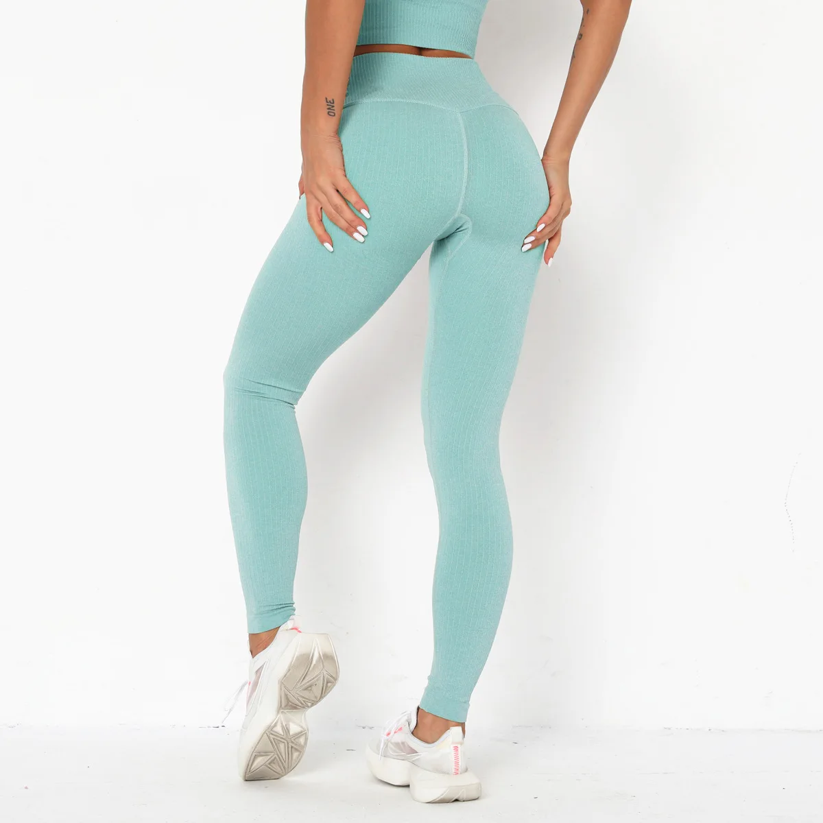 

Simpold Stretched Yoga Pants Breathable Seamless Sport Legging Work Out Gym Clothe Perfect To Show Bubble Butt Sweatpants 6099
