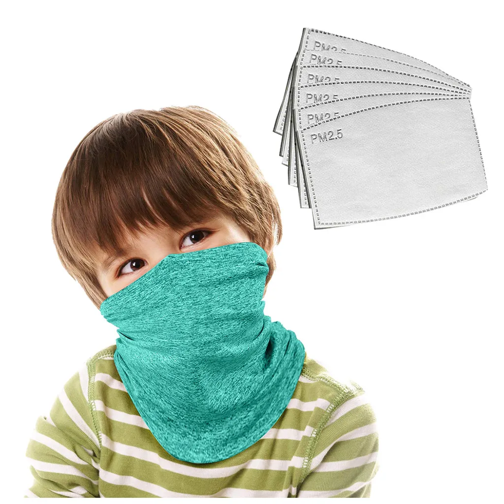 Уличная ветрозащитная велосипедная маска для лица 8 шт. детская бандана шарф